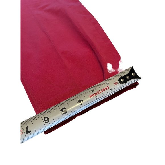 J CREW CAFE CAPRI PANT SIZE 2 RED ORANGE - Picture 6 of 10